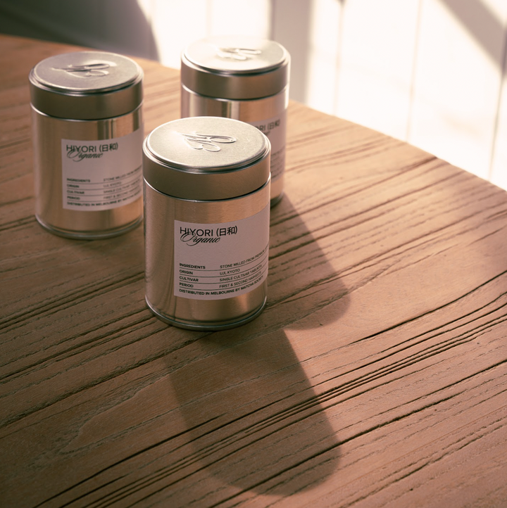 Matcha Society Hiyori 3 tins