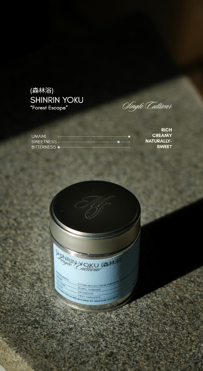 Matcha Society Shinrin Yoku Flavour Profile