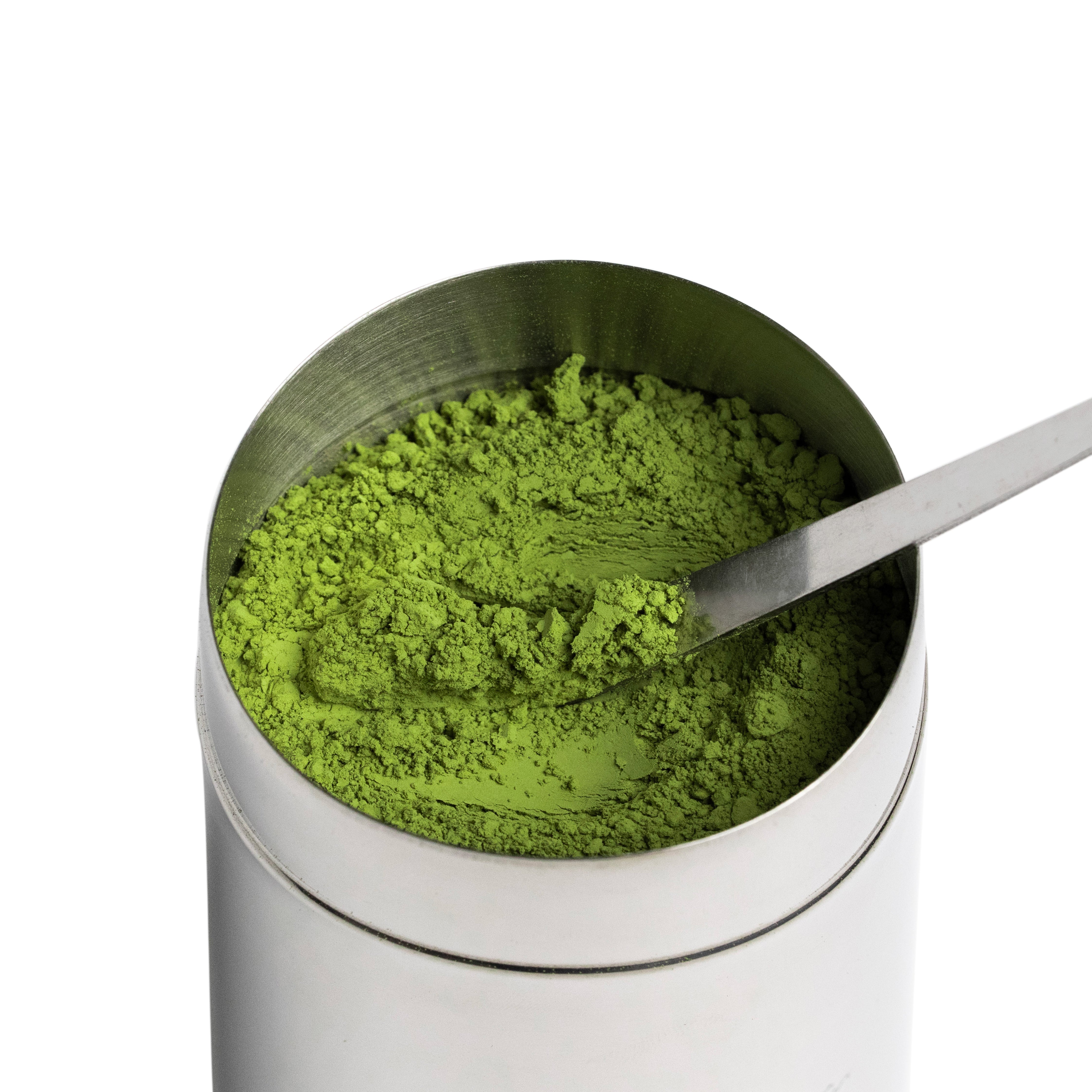 Matcha Society's Signature Tea Canister