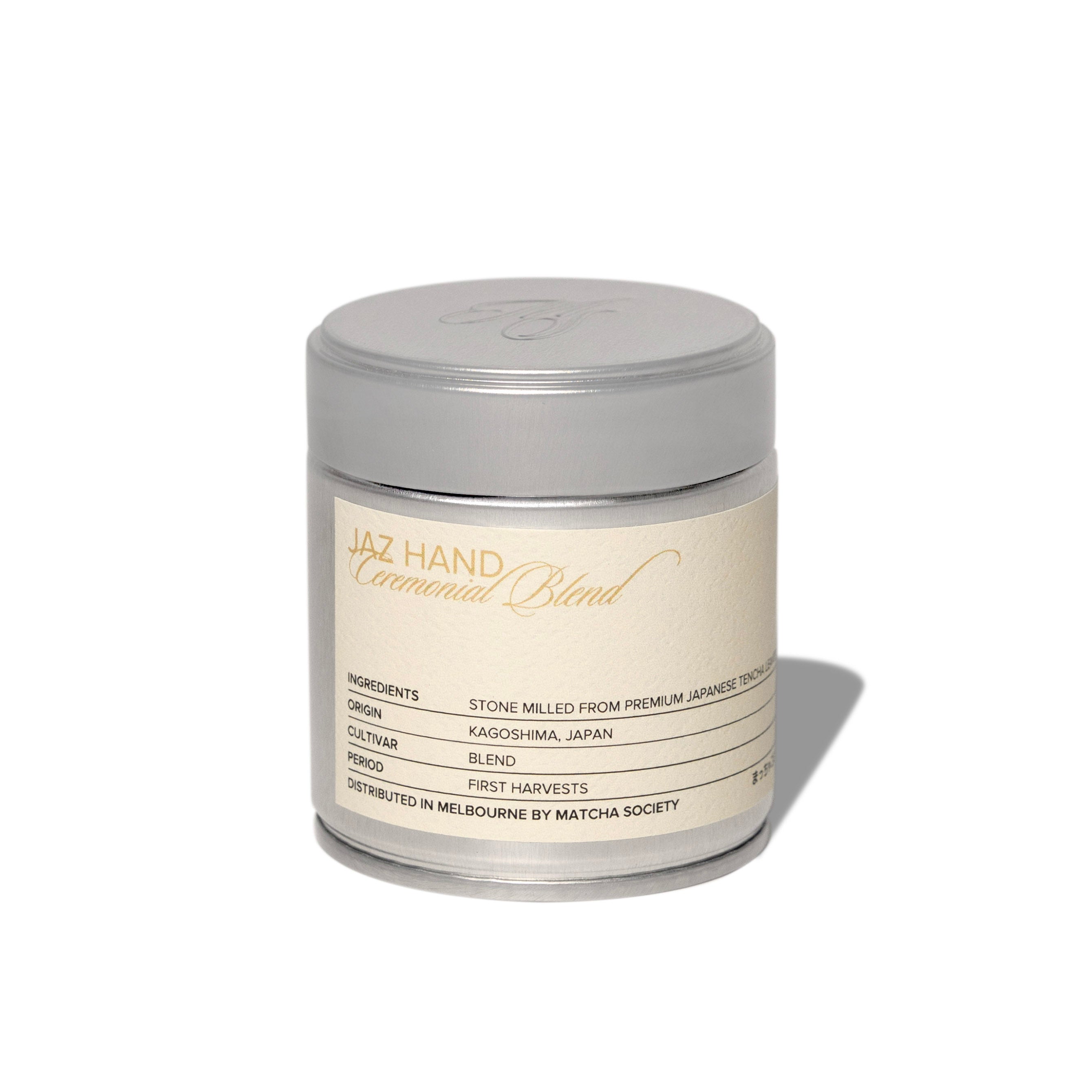 Jaz Hand Ceremonial Matcha with Matcha Society