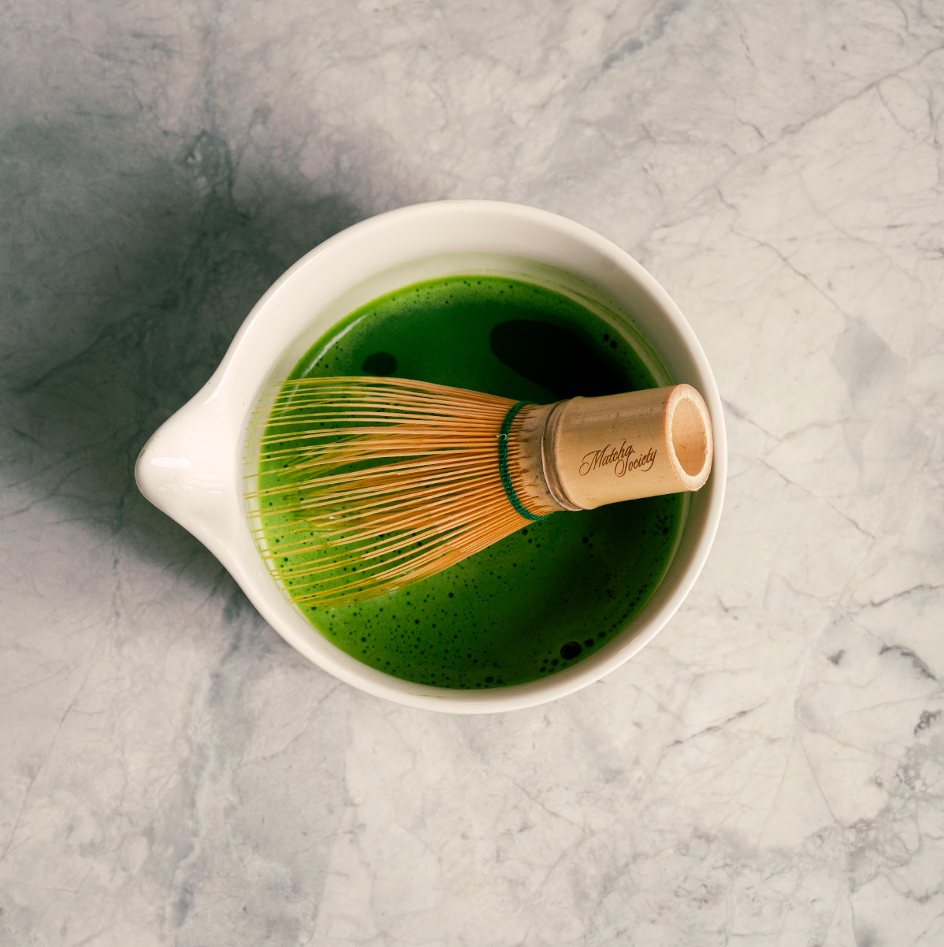 Matcha Society Kafu Bamboo Matcha Whisk In Bowl