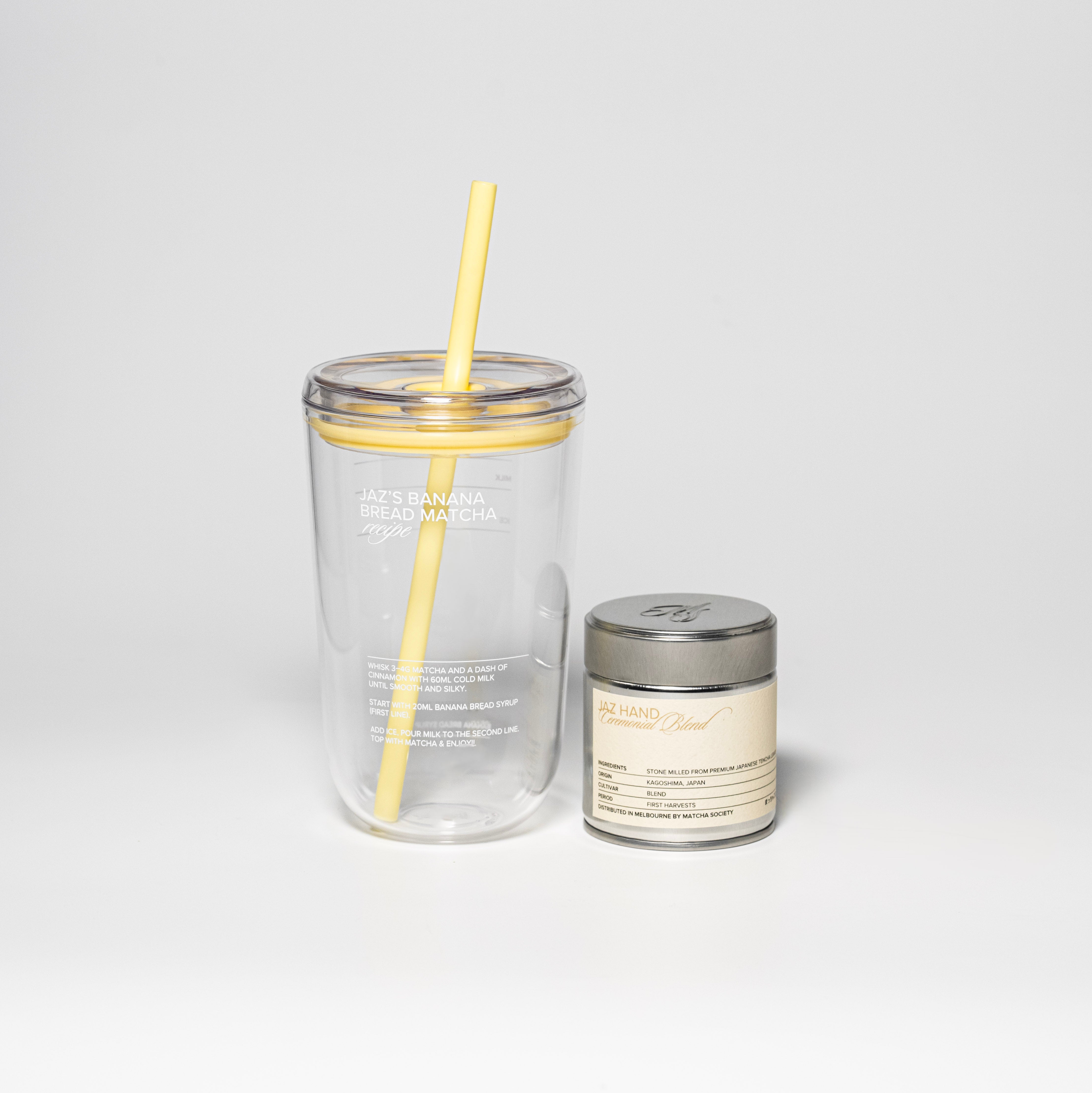 Matcha Tumbler for Jaz Hand from Matcha Society