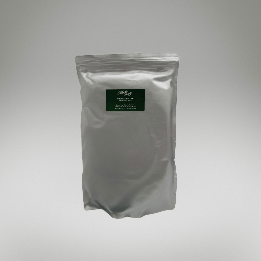 Matcha Society Wholesale 1kg Culinary Poouch Kagoshima Japan