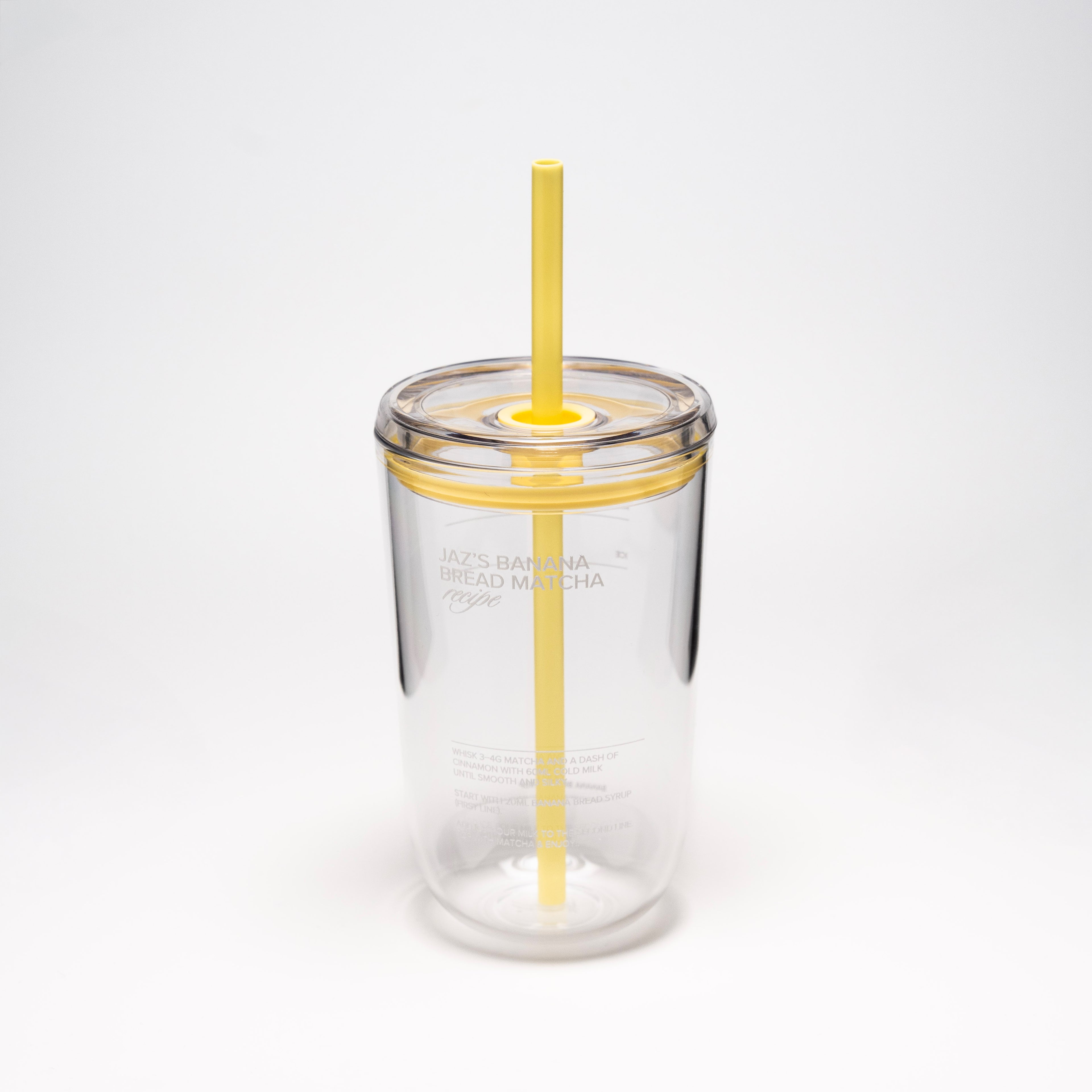 Custom Matcha Tumbler with Jaz Hand and Matcha Society