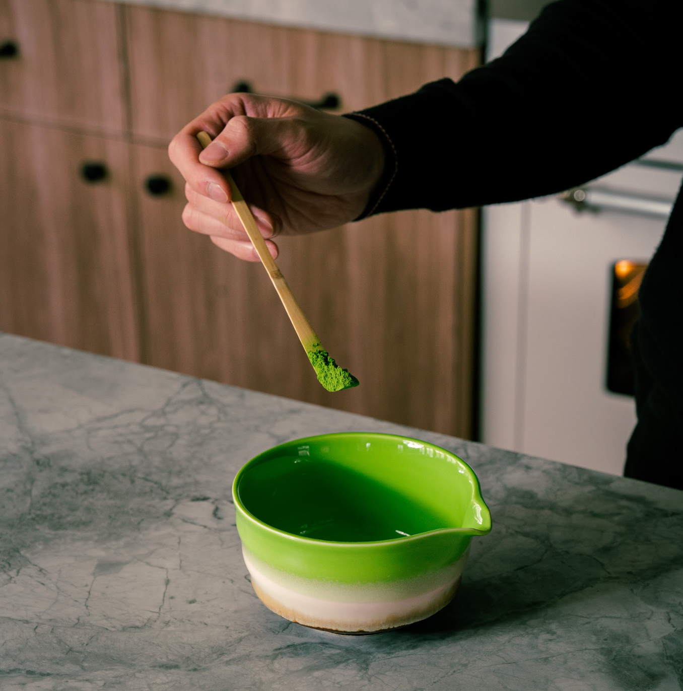 Bamboo Matcha Scoop