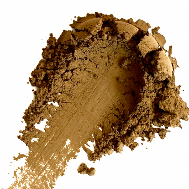 Matcha Society Single Cultivar Hojicha Powder Swatch Brown Color